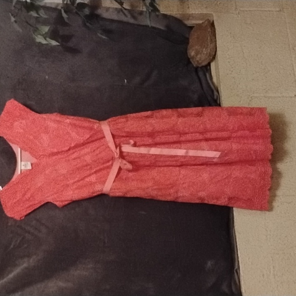 Tangerine lace dress size 16